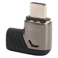 thumbnail image 1 of Adaptador Magnético Tipo C ANGGREK Transferencia De Datos Magnética Ligera USB C 90 Grados Con Luz, 1 of 8