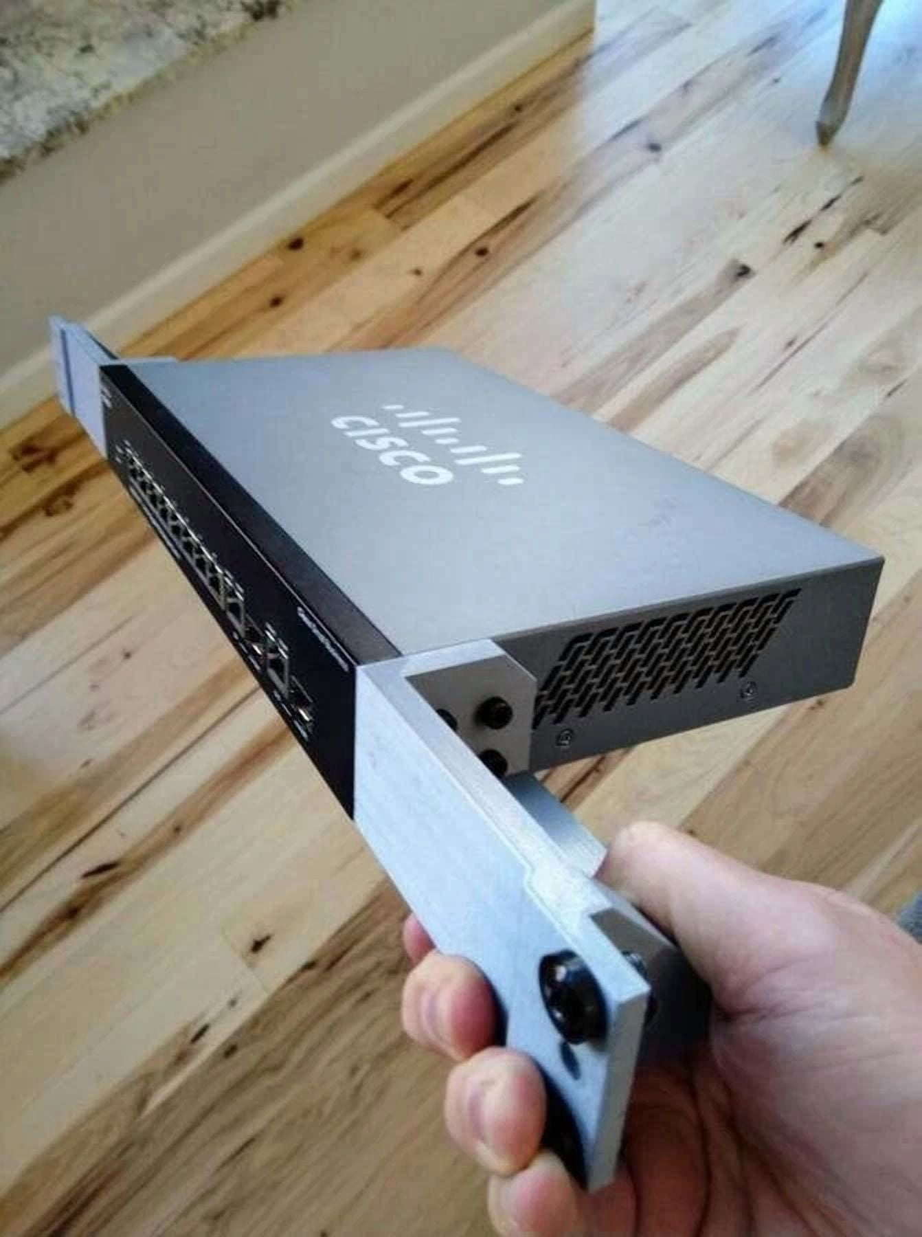 CRESTIN- Replacement Rack Mount Ears For Cisco Sg300-10P 10-Port Network Switch