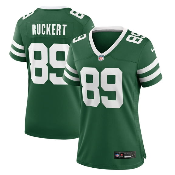 Women's Nike Jeremy Ruckert Legacy Green New York Jets Game Jersey