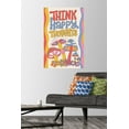 thumbnail image 2 of Mushrooms - Think Happy Thoughts Wall Poster with Pushpins, 22.375" x 34", 2 of 4