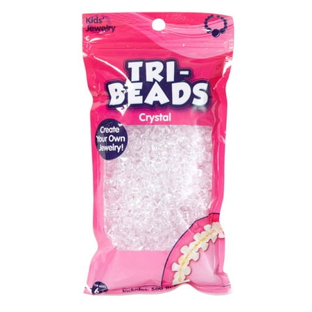 Kids Craft Tri-Beads, Crystal