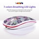 thumbnail image 3 of Crystal Bling Wireless Gaming Mouse Wireless Connections Laptop Accessories, 3 of 5