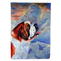 Carolines Treasures 7085-FLAG-PARENT Saint Bernard Flag  multicolor