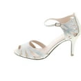 thumbnail image 2 of City Classified Reason Women's Strappy Open Toe Rhinestone Low Heel, 2 of 7