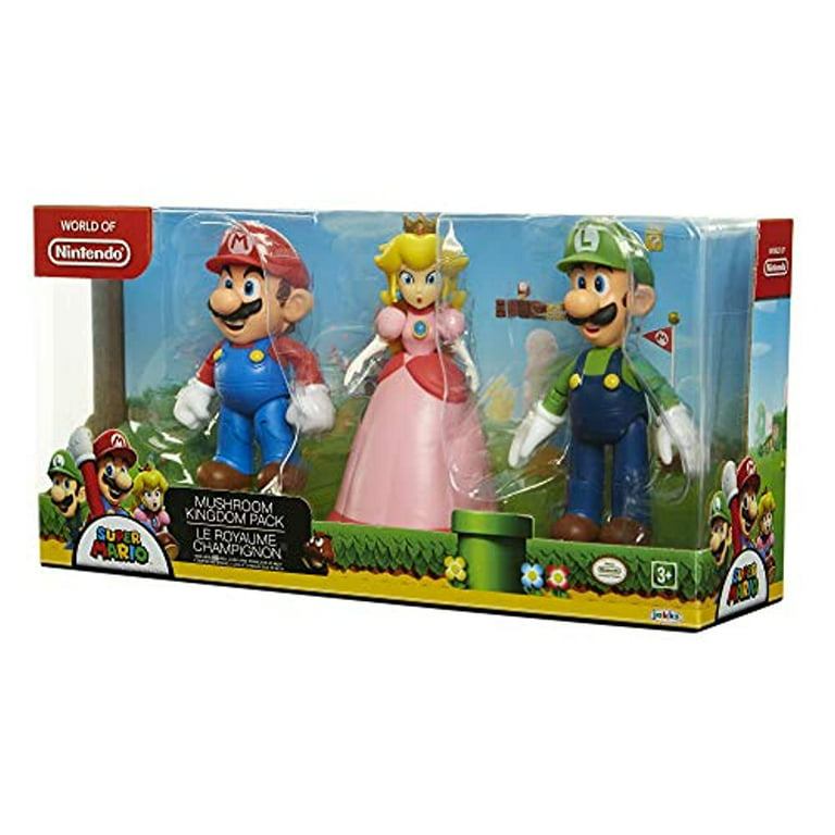 Super Mario Nintendo 4 Figure 2 Pack: Mario & Peach