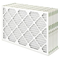 Mann Hummel 16x30x1 MERV 8 Pleated HVAC AC Furnace Air Filters. 6 Pack. (Exact Size: 15.75 x 29.75 x 0.75 Inches)