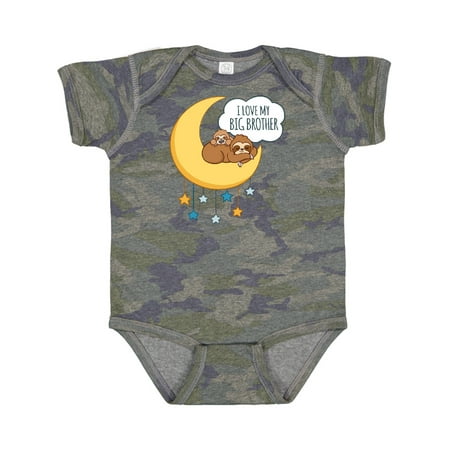 

Inktastic I Love My Big Brother Gift Baby Boy or Baby Girl Bodysuit