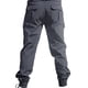 thumbnail image 5 of Pantalones de trabajo de longitud completa para hombre, de moda, sólidos, con múltiples bolsillos, multifuncionales, para hombre, 5 of 5
