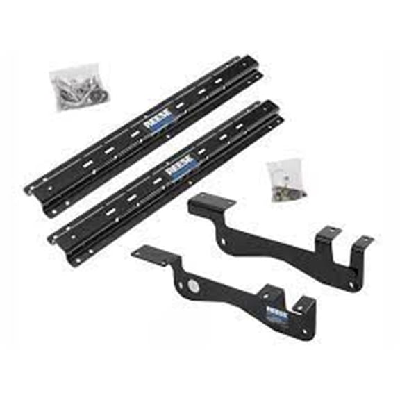 Draw-Tite 5th Wheel Custom Quick Install Kit with Rails for 2015-C F150 Ford
