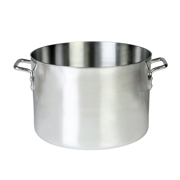 Excellante 20 quart Aluminum sauce pot mirror finish, comes in each