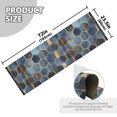 thumbnail image 5 of Yayeee Runner Rug for Bedroom 2'x6' Machine Washable Hallway Non Slip Mat, Elegant Hexagon Pattern, 5 of 8