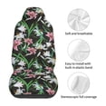 thumbnail image 5 of Vsdgher Lilies Flowers Automotive Seat Covers for Cars Trucks and SUVs – Car Seat Covers for Truck Seat Protectors Set of 2, 5 of 7
