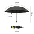 thumbnail image 2 of Sutowe Compact Golf Umbrella Extra Oversize Large Windproof,Black, 2 of 7