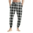 thumbnail image 2 of Men's Buffalo Plaid Jogger Pajama Pants with Pockets, Big and Tall Comfortable Plaid Pj Pants Joggers, 2 of 5