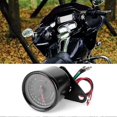 thumbnail image 5 of Universal 12V Vintage Motorcycle Tachometer Gauge LED Backlight Auto Accessory Black, 5 of 5