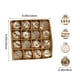 thumbnail image 3 of Christmas Decorations Christmas Ball Set Electroplated Plastic Painteds Christmas Tree Ornaments 6cm 16 Pieces, 3 of 6