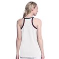 thumbnail image 2 of Women's-G-III 4Her by Carl Banks  White Minnesota Twins Curveball Tank Top, 2 of 2
