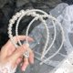 thumbnail image 1 of RV 3 Tiara para Mujer y Niña con Perlas y Flores de Cristal - Accesorio para el Cabello para Boda - Regalo para Esposa o Dama de Honor Rojo Verde, 1 of 5