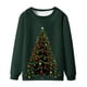 thumbnail image 1 of Sudaderas sin capucha para hombre, estilo casual, a la moda, con cuello redondo, estampado, de manga larga, blusas de manga larga y cuello redondo, blusas de poliéster para hombre, 1 of 4