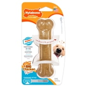 Nylabone Puppy Chew Original Bone Dog Toy, Dog Chew Toy, Chicken Flavor, Small, 1 Count