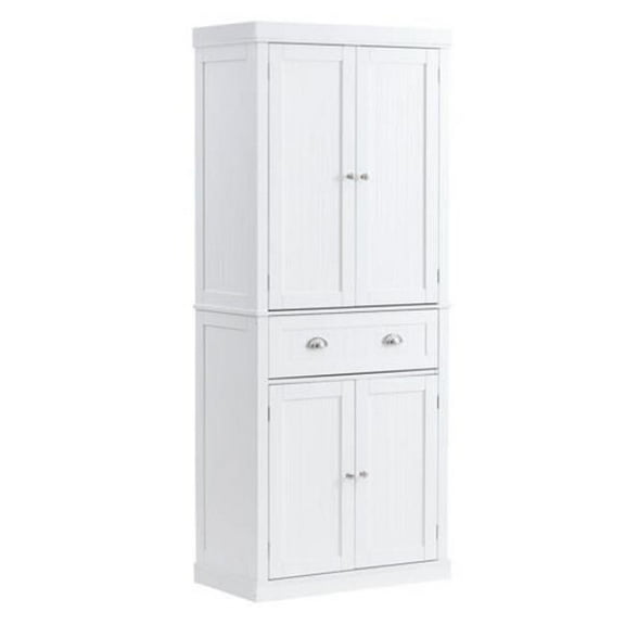 OnlineGymShop CB24235 Kitchen Pantry Freestanding - White