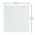 thumbnail image 6 of Better Homes & Gardens Heavyweight PEVA Shower Liner, 70" W x 72" H, Frosty, 6 of 8