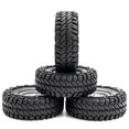 thumbnail image 3 of Car Tires with Wheel Rims Replacement for 1/10 Traxxas TRX-4 Axial SCX10 90046 90047 CC10 RC Car, 3 of 4
