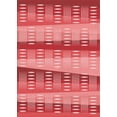 thumbnail image 1 of Ahgly Tapis Rectangulaire Rouge Lavable en Machine, 2 Pieds x 3 Pieds, 1 of 7
