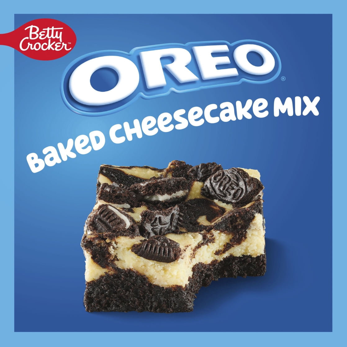 (5 pack) Betty Exclusives OREO Baked Cheesecake Mix, Includes Real OREO Cookie Pieces, 8.9 oz