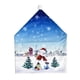 thumbnail image 2 of Fundas para sillas navideñas, fundas para respaldo de sillas con patrón de muñeco de nieve de invierno, Papá Noel y alce para decoración festiva y cena, 2 of 12