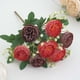 thumbnail image 4 of Flor de imitación para decoración del hogar, boda, flores artificiales de pared., 4 of 4