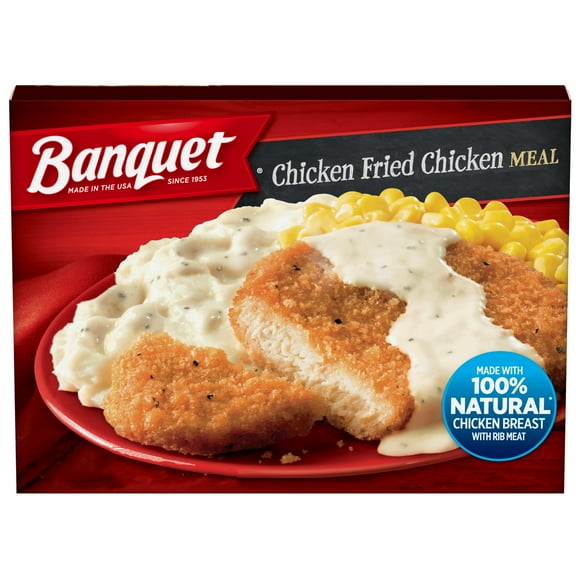 Banquet Chicken Fried Chicken, Frozen Meal, 10.1 oz (Frozen)