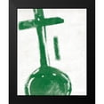 thumbnail image 2 of Vess, June Erica 20x24 Black Modern Framed Museum Art Print Titled - Kwanzaa Symbols V, 2 of 5