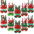 thumbnail image 1 of Decoraciones navideñas MSQ Candy Bags Papá Noel Pants, 10 unidades, 1 of 8