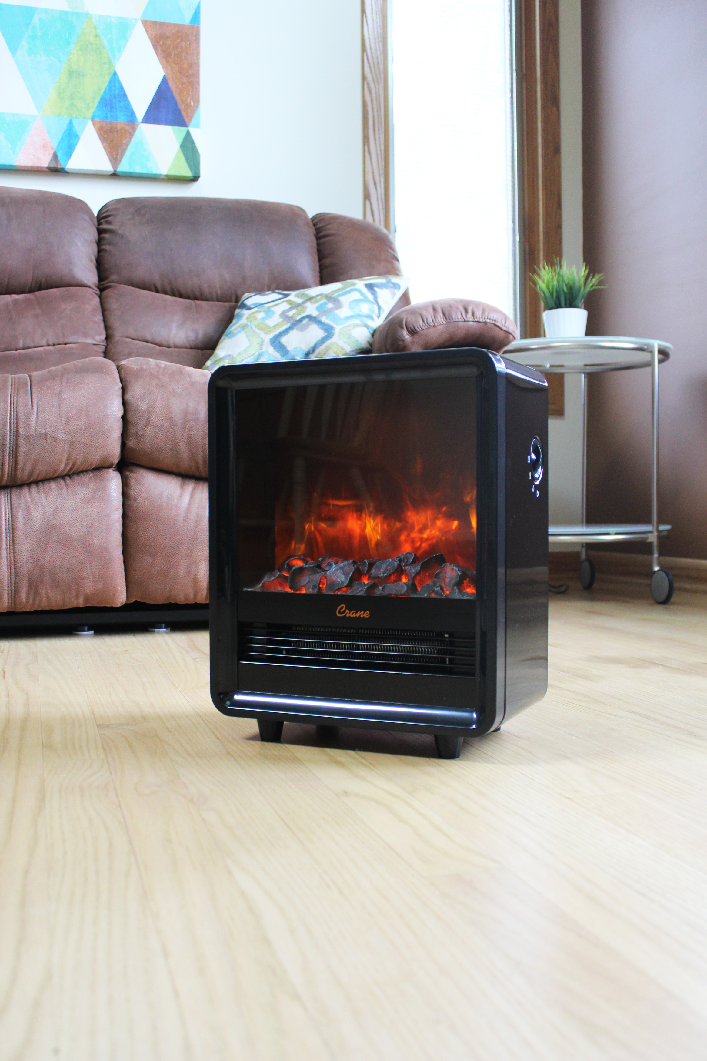 Crane Fireplace Heater