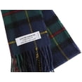 thumbnail image 3 of Locharron Of Scotland Bowhill Macleod Of Harris Bufanda moderna de lana de cordero - Azul marino / Verde, 3 of 4