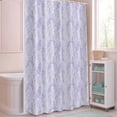 thumbnail image 5 of Shower Curtain Light Purple Lavender Silhouette Shower Curtains for Bathroom Decor, Waterproof Polyester Shower Curtain Set with Hooks, Extra Long 72" x 78" Spring Plant, 5 of 9