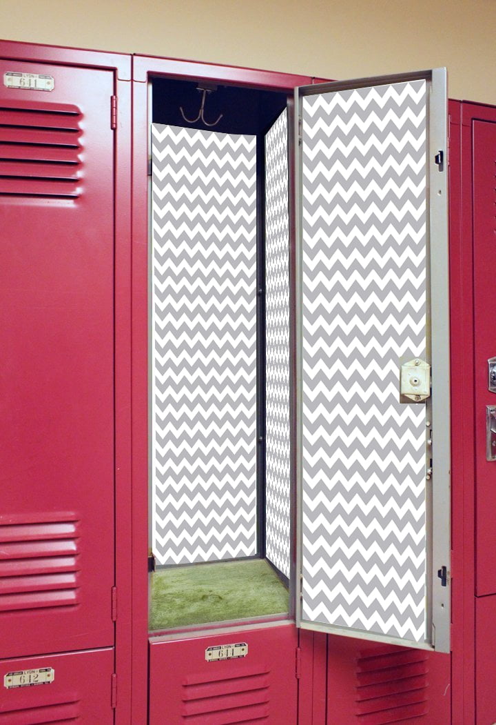 Back to School Locker Wallpaper Chevron