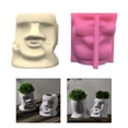 thumbnail image 2 of Necvior Handmade Silicone Flowerpot Molds DIY Concrete Molds Epoxy Resin Molds for Craft, 2 of 10