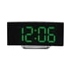 thumbnail image 1 of Reloj de mesa electrónico Pisexur para hombre, pantalla grande LED curva, despertador, reloj digital electrónico inteligente para dormitorio, oficina, electrónica para niños, organizador de electróni, 1 of 6