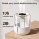 thumbnail image 3 of Humidificador de Doble Puerto de 6,8 L, Ideal para el Hogar, Dormitorio, Oficina, Escritorio, con Luz y Compatible con Carga USB., 3 of 5