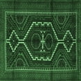 thumbnail image 1 of Ahgly Company Indoor Square Persian Emerald Green Traditional Area Rugs, 8' Square, 1 of 4
