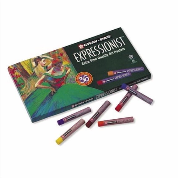 Sakura Cray-Pas Expressionist Oil Pastel Set - 36 pack