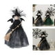 thumbnail image 5 of Bonitas muñecas de brujas coleccionables, figuras de brujas para el hogar, el dormitorio, el escritorio y la oficina. Negro, 5 of 8