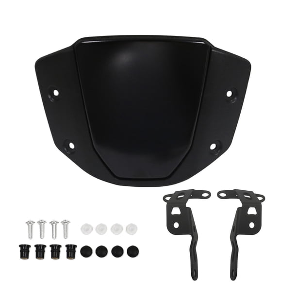 Protector de paras de frontal de motocicleta para CB10000R reempza directamente a los accesorios de resistencia a los arañazos a Negro Sunnimix Parabrisas de motocicleta