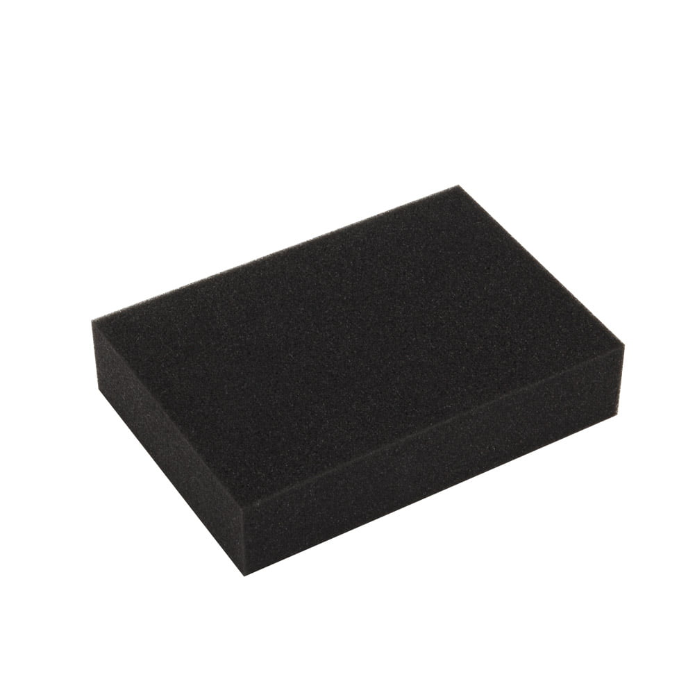 Needle Pin Dense Foam Pad Cushion Mat Holder Craft Felt Felting 18X12X6cm Black 