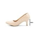thumbnail image 2 of Zapatilla Elegante Oficina Evento Social Tacon Bajo Charol marron 22, 2 of 7