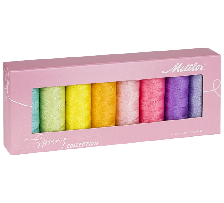 Mettler Silk Finish Cotton Thread Gift Pack 8/Pkg-Spring