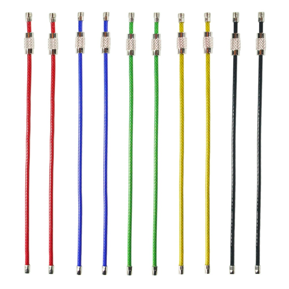 Millennial Essentials 20pack Colored Nylon Coated Stainless Steel