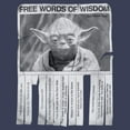 thumbnail image 2 of Mens Star Wars Yoda Free Words of Wisdom Tank Top, 2 of 4